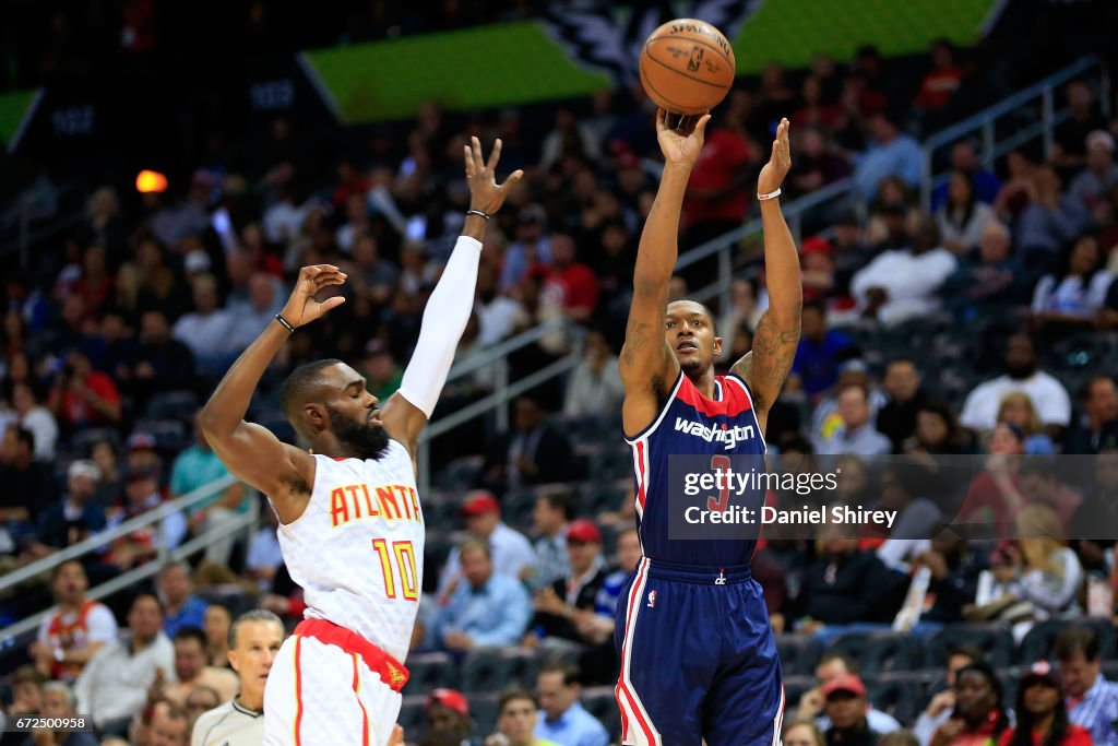 Washington Wizards v Atlanta Hawks - Game Four