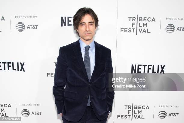 Noah Baumbach attends Tribeca Talks: Director's Series: Noah Baumbach during the 2017 Tribeca Film Festival at BMCC Tribeca PAC on April 24, 2017 in...