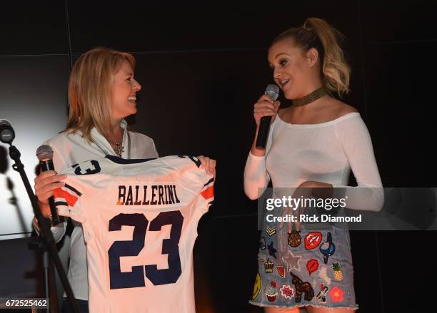 Stacy Brown - Co-Founder of Chicken Salad Chick Foundation and Kelsea Ballerini attend Music And Miracles Superfest benefitting Chicken Salas Chick...