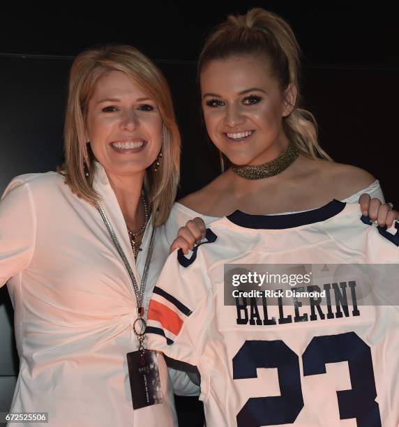 Stacy Brown - Co-Founder of Chicken Salad Chick Foundation and Kelsea Ballerini attend Music And Miracles Superfest benefitting Chicken Salas Chick...