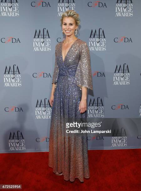 Model Niki Taylor attends the 39th annual AAFA American Image Awards at 583 Park Avenue on April 24, 2017 in New York City.