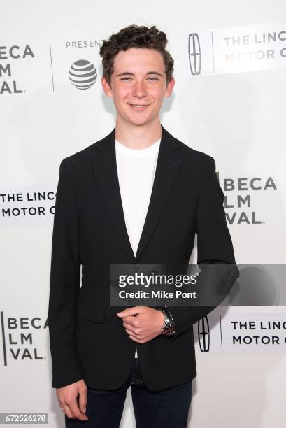 Seamus Davey-Fitzpatrick attends 'The Dinner' Premiere during the 2017 Tribeca Film Festival at BMCC Tribeca PAC on April 24, 2017 in New York City.