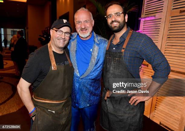 James Beard Foundation Award winning chefs John Currence, Art Smith, and Alon Shaya attend Best Cellars Wine Dinner hosted by T.J. Martell Foundation...