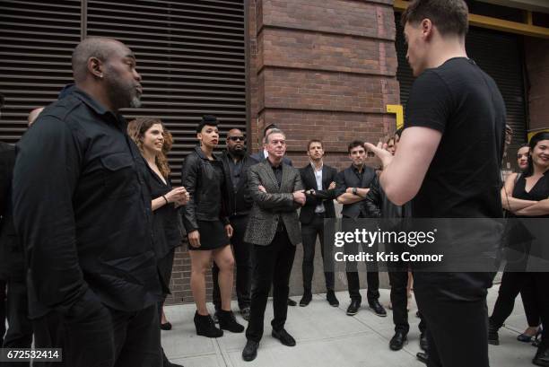 Leon Else, Radio personality Elvis Duran, Jon McLaughlin, Cheyenne Jackson, Constantine Maroulis, Erich Bergen, Jarrod Spector and Eric Hutchinson...