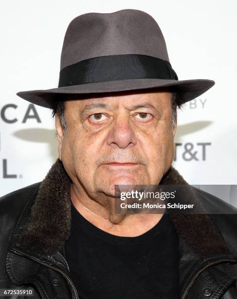Actor Paul Sorvino attends the premiere of "The Last Poker Game", during the 2017 Tribeca Film Festival, at Regal Battery Park Cinemas on April 24,...