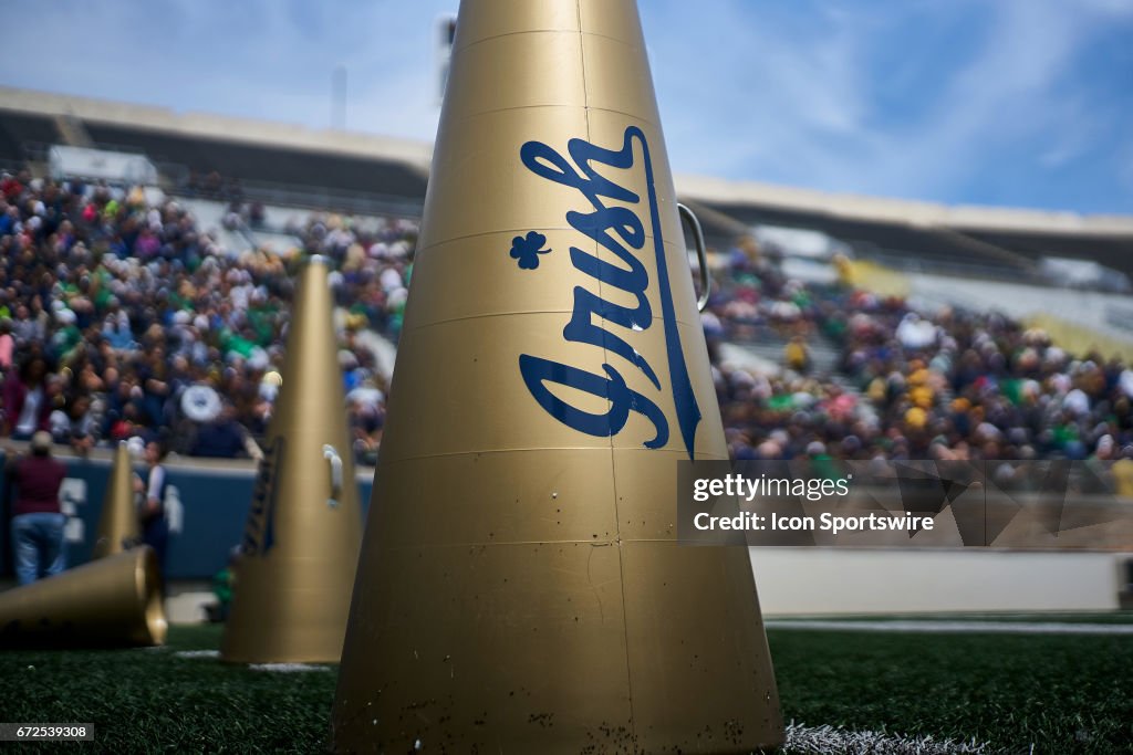 COLLEGE FOOTBALL: APR 22 Notre Dame Spring Game