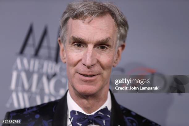 Bill Nye attends the 39th annual AAFA American Image Awards at 583 Park Avenue on April 24, 2017 in New York City.