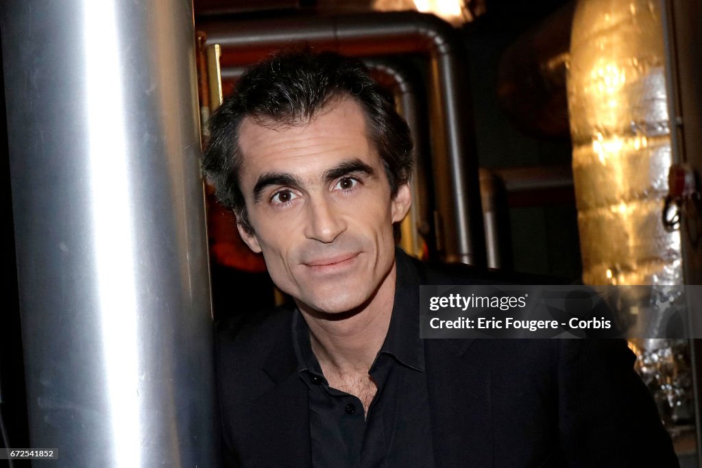 Writer Raphael Enthoven Poses During A Portrait Session In Paris writer-raphael-enthoven-poses-during-a-portrait-session-in-paris