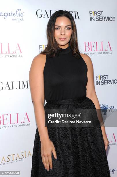 Rosa Barney attends BELLA New York Spring Issue cover party hosted by Kelly Osbourne at Bagatelle on April 24, 2017 in New York City.