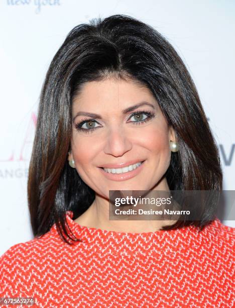 Tamsen Fadal attends BELLA New York Spring Issue cover party hosted by Kelly Osbourne at Bagatelle on April 24, 2017 in New York City.