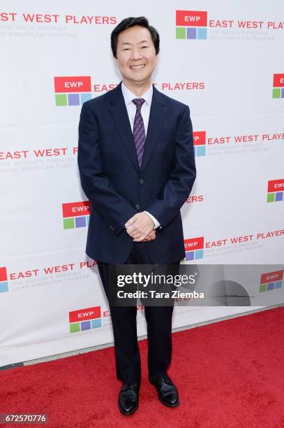 Honoree Ken Jeong attends the East West Players 'Radiant' 51st Anniversary Visionary Awards and silent auction at Hilton Universal City on April 24,...