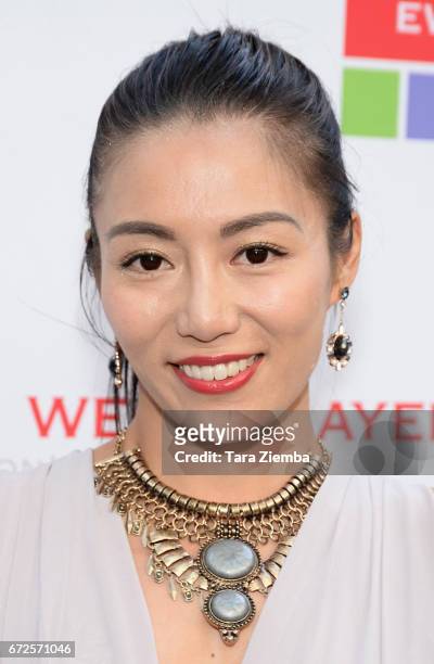 Actress JuJu Chan attends the East West Players 'Radiant' 51st Anniversary Visionary Awards and silent auction at Hilton Universal City on April 24,...