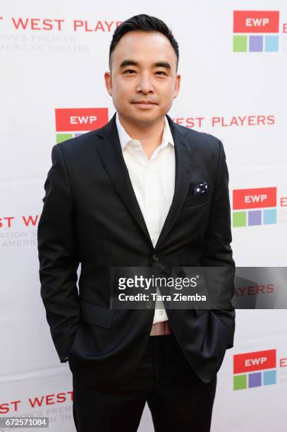 Executive producer Melvin Mar attends the East West Players 'Radiant' 51st Anniversary Visionary Awards and silent auction at Hilton Universal City...
