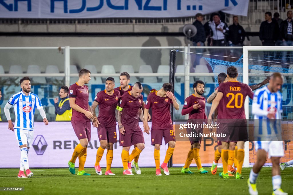 Pescara Calcio v AS Roma - Serie A