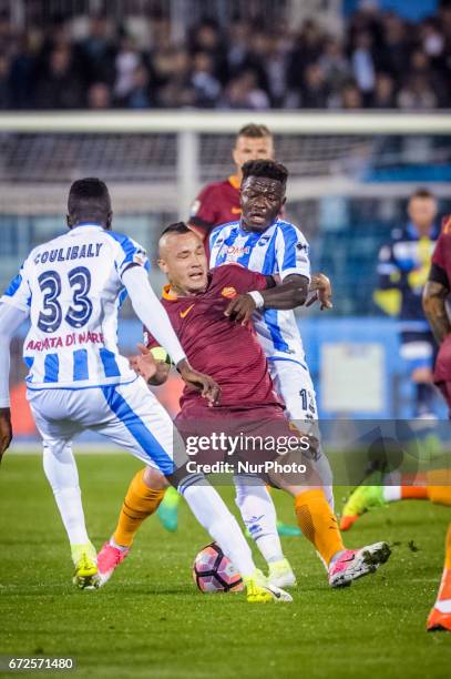 Nainggolan Radja during the Italian Serie A football match Pescara vs Roma on April 24 in Pescara, Italy.