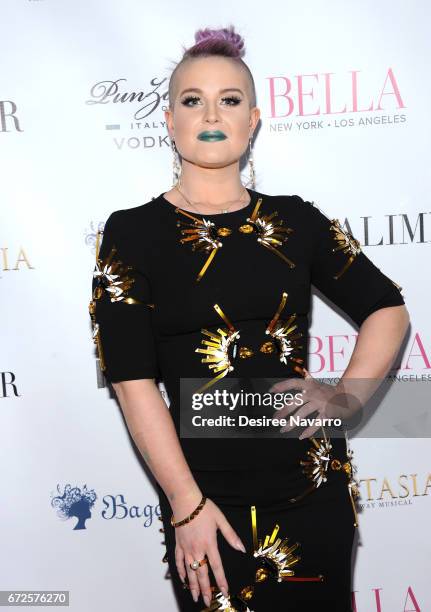 Kelly Osbourne hosts BELLA New York Spring Issue Cover Party at Bagatelle on April 24, 2017 in New York City.