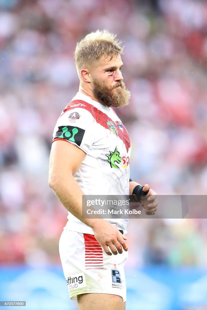 NRL Rd 8 - Roosters v Dragons