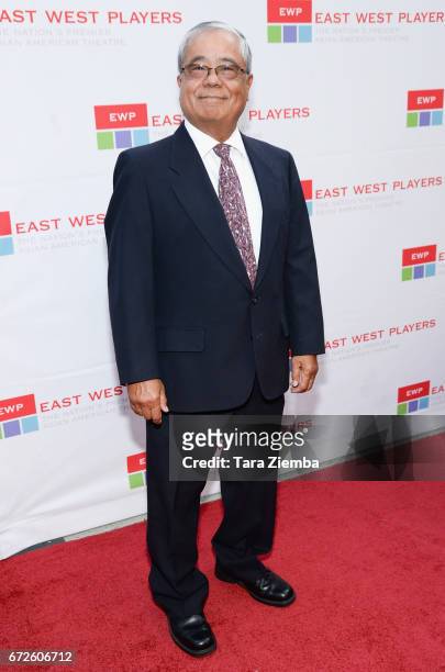 Actor Actor Alberto Isaac attends the East West Players 'Radiant' 51st Anniversary Visionary Awards and silent auction at Hilton Universal City on...