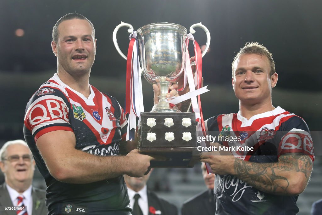NRL Rd 8 - Roosters v Dragons