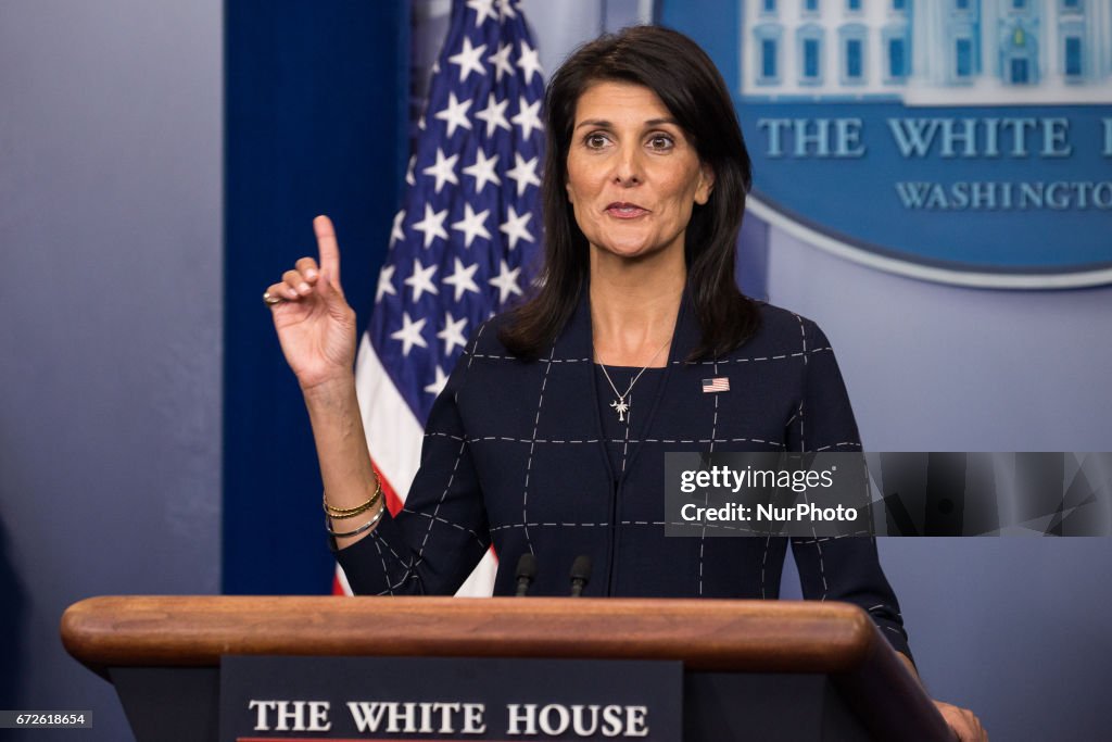Sean Spicer Holds Daily Press Briefing At White House