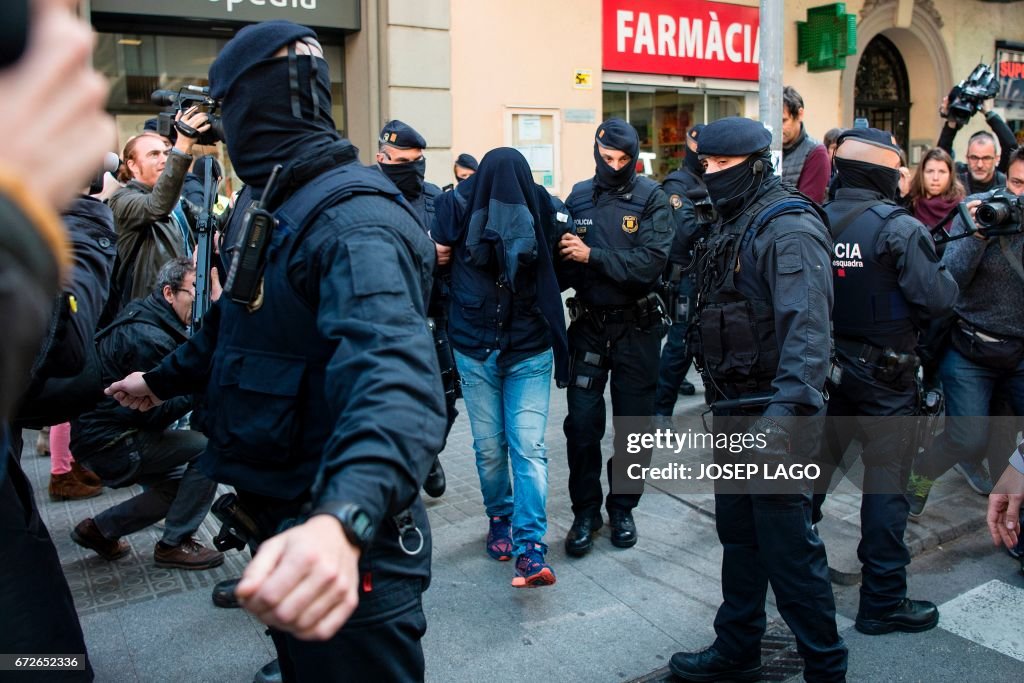 SPAIN-BELGIUM-ATTACKS-JIHADISTS-POLICE