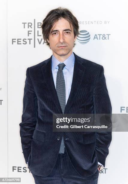 Noah Baumbach attends the 2017 Tribeca Film Festival, Tribeca Talks: Director's Series: Noah Baumbach at BMCC Tribeca PAC on April 24, 2017 in New...