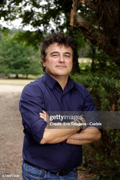 Patrick Pelloux poses during a portrait session in Paris, France on .