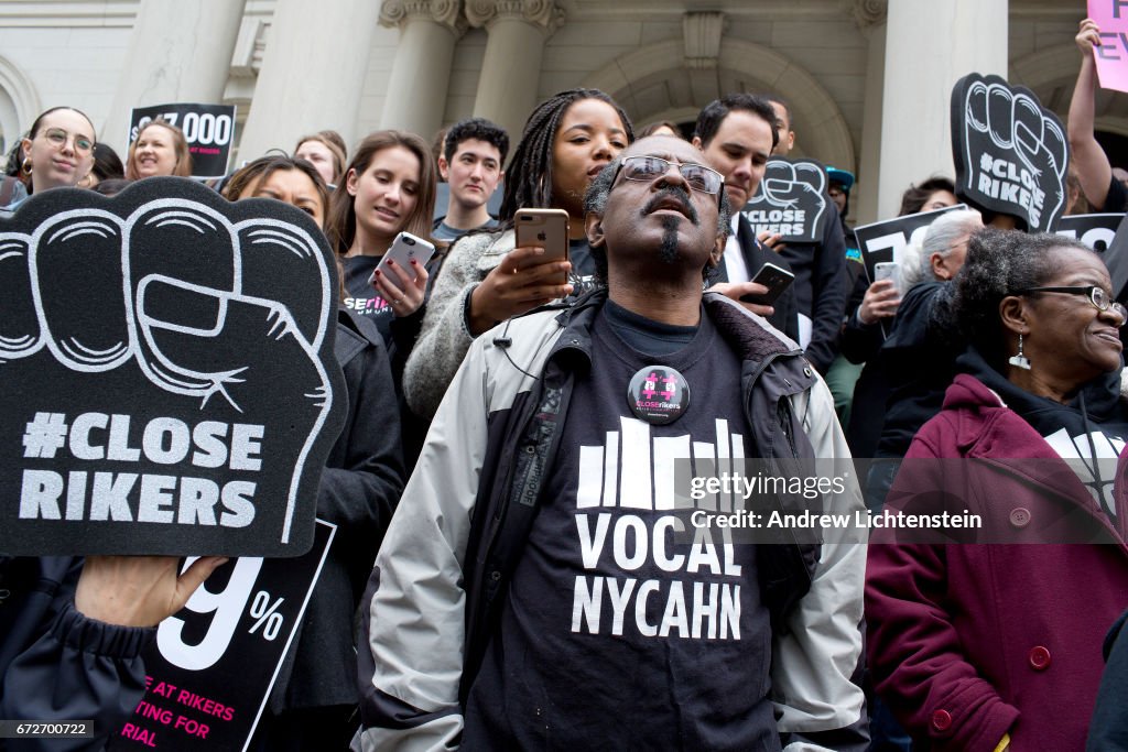 Rally To Shut Down Rikers Island