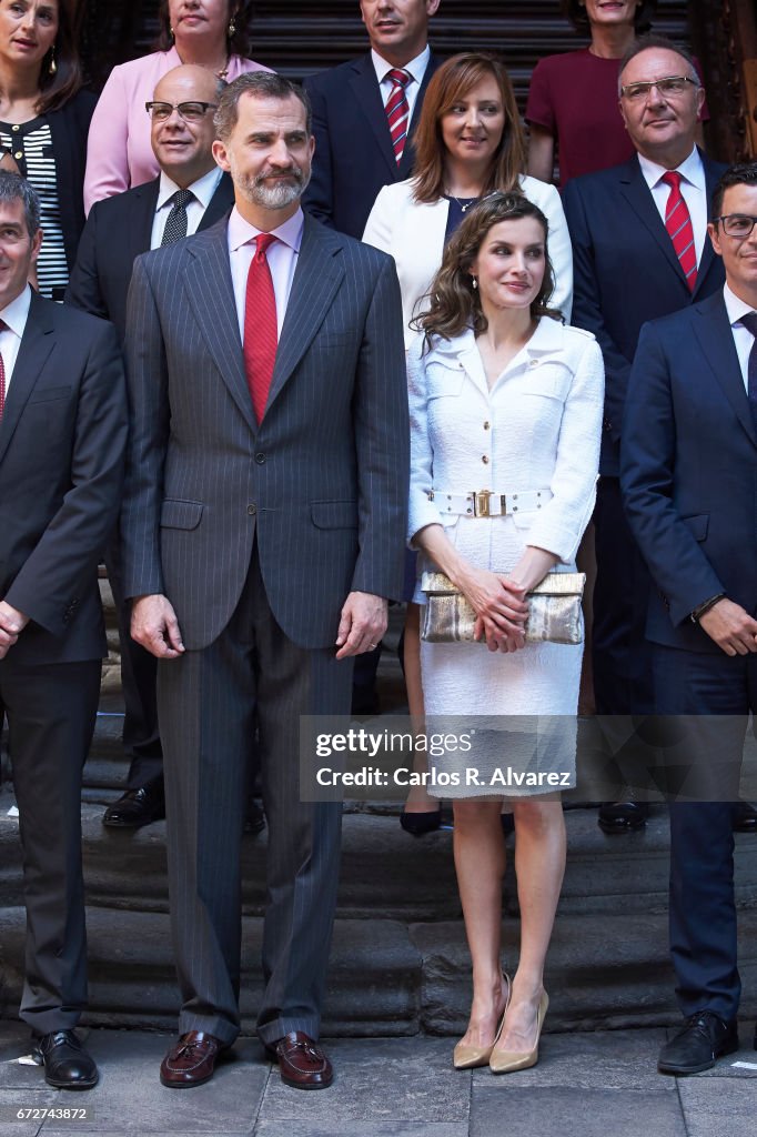 Spanish Royals Visit Tenerife