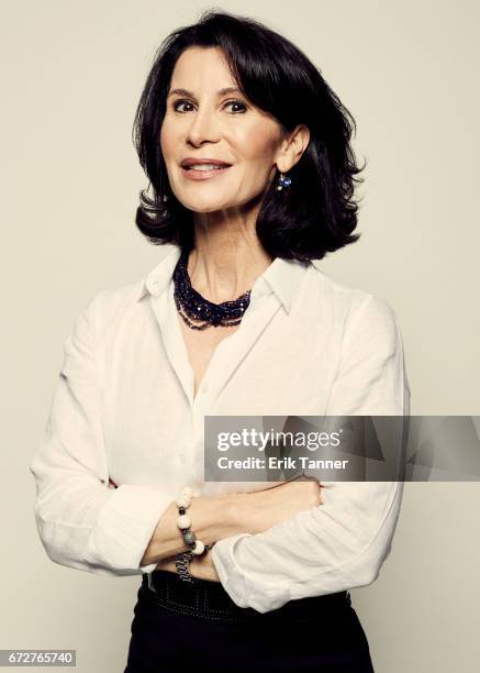 Katherine Oliver of 'From the Ashes' poses at the 2017 Tribeca Film Festival portrait studio on April 24, 2017 in New York City.