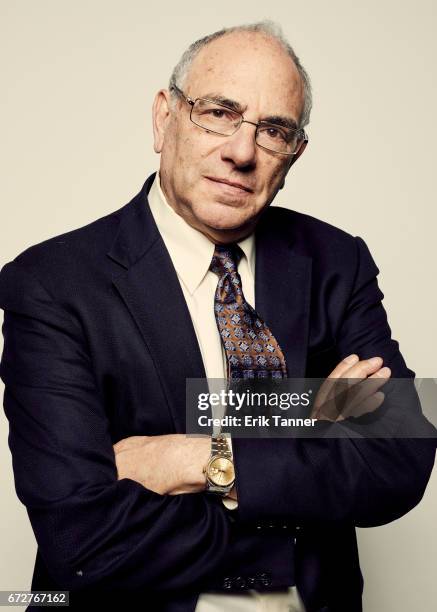 Howard Weiner from 'The Last Poker Game' poses at the 2017 Tribeca Film Festival portrait studio on April 24, 2017 in New York City.