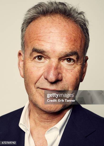 Nick Broomfield from 'Whitney: Can I Be Me' poses at the 2017 Tribeca Film Festival portrait studio on April 24, 2017 in New York City.