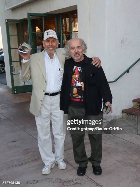 Rance Howard and Clint Howard are seen on April 24, 2017 in Los Angeles, California.