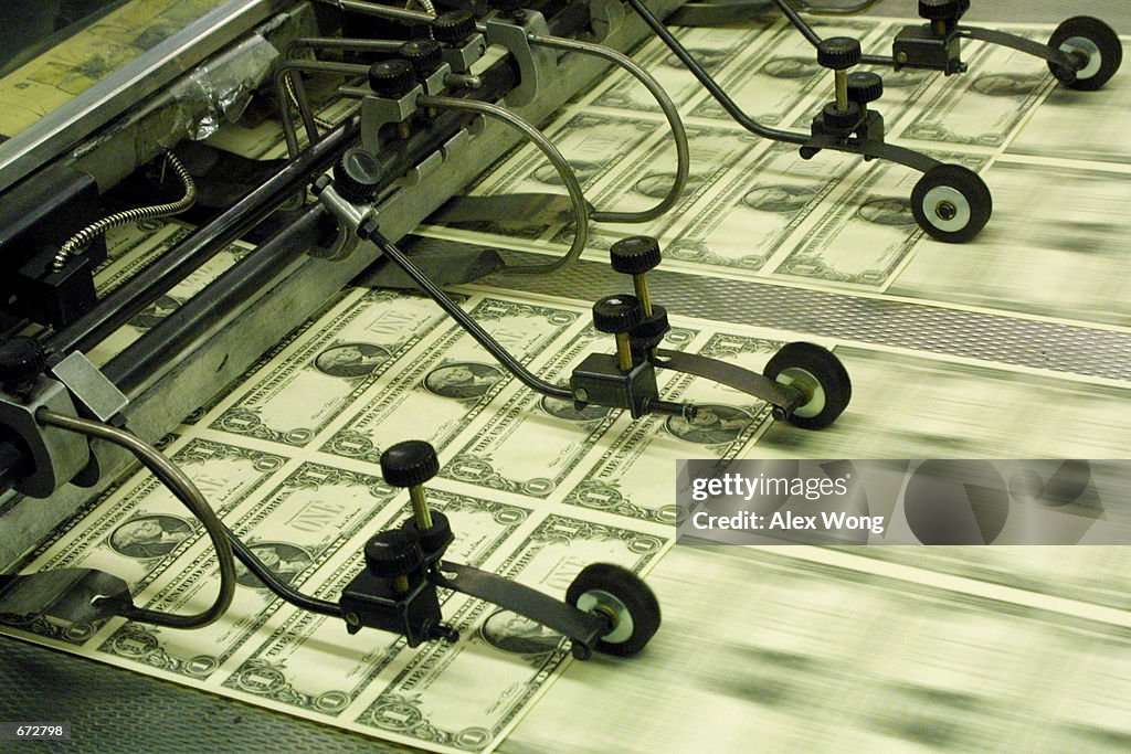 New Series 2001 One Dollar Bill Notes