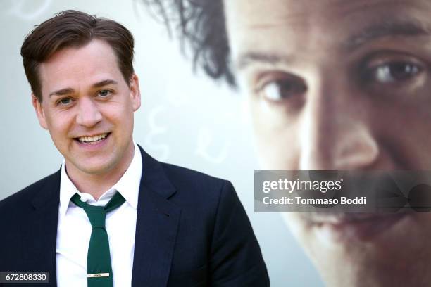 Actor T. R. Knight attends the Los Angeles Premiere Screening of National Geographics 'Genius' the Fox Theater on April 24, 2017 in Los Angeles,...