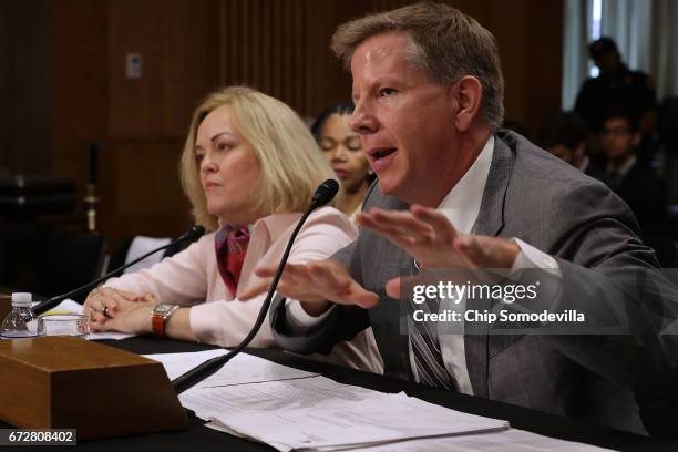 Former U.S. Ambassador to Libya Deborah Jones and Carnegie Endowment for International Peace Senior Fellow Frederic Wehrey testify to Senate Foreign...