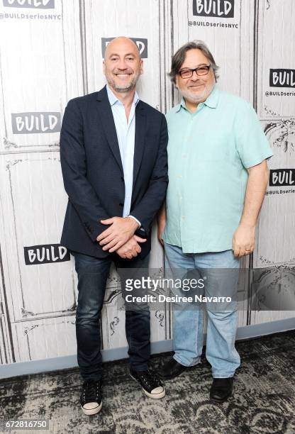 Film director Brett Berns and film editor Bob Sarles attend Build Series Presents Brett Berns and Bob Sarles to discuss 'Bang! The Bert Berns...