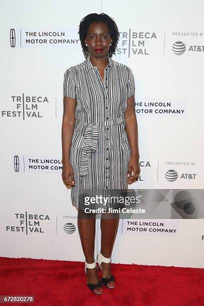 Adepero Oduye attends "The Dinner" Premiere - 2017 Tribeca Film Festival at BMCC Tribeca PAC on April 24, 2017 in New York City.