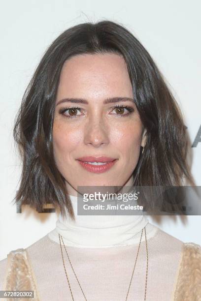 Rebecca Hall attends "The Dinner" Premiere - 2017 Tribeca Film Festival at BMCC Tribeca PAC on April 24, 2017 in New York City.