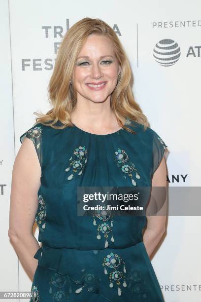 Laura Linney attends "The Dinner" Premiere - 2017 Tribeca Film Festival at BMCC Tribeca PAC on April 24, 2017 in New York City.