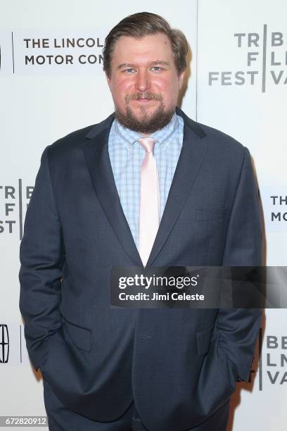 Michael Chernus attends "The Dinner" Premiere - 2017 Tribeca Film Festival at BMCC Tribeca PAC on April 24, 2017 in New York City.