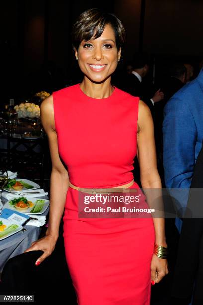 Sade Baderinwa attends International Center of Photography 33rd Annual Infinity Awards at Pier Sixty at Chelsea Piers on April 24, 2017 in New York...