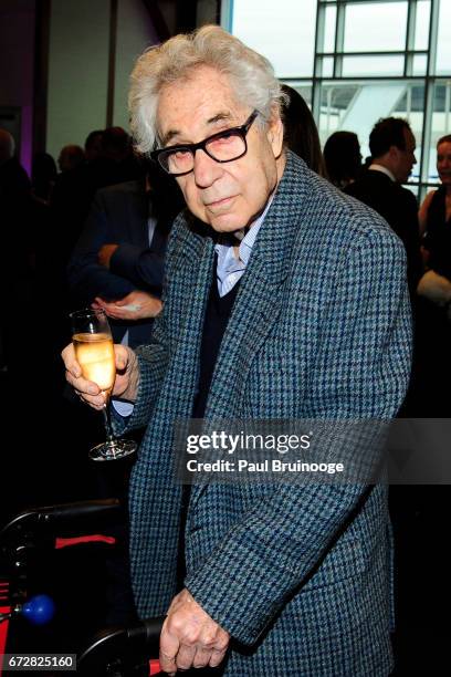 Elliott Erwitt attends International Center of Photography 33rd Annual Infinity Awards at Pier Sixty at Chelsea Piers on April 24, 2017 in New York...