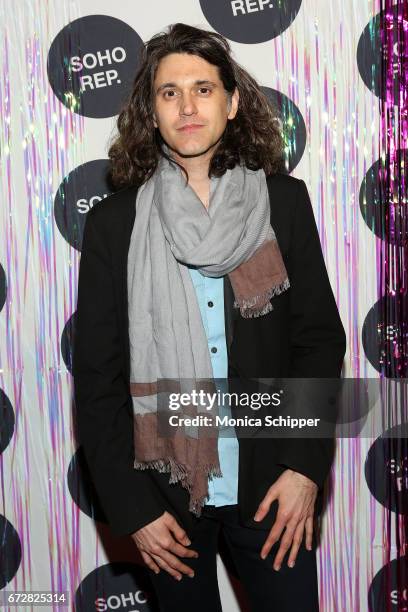 Playwright Lucas Hnath attends the 2017 Soho Rep Spring Gala at The Lighthouse at Chelsea Piers on April 24, 2017 in New York City.