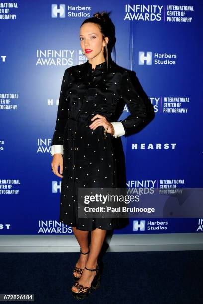 Zoe Buckman attends International Center of Photography 33rd Annual Infinity Awards at Pier Sixty at Chelsea Piers on April 24, 2017 in New York City.