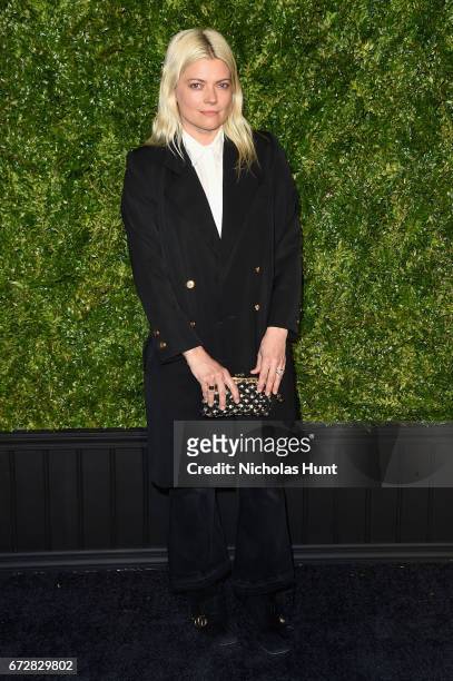 Kate Young attends the CHANEL Tribeca Film Festival Artists Dinner at Balthazar on April 24, 2017 in New York City.