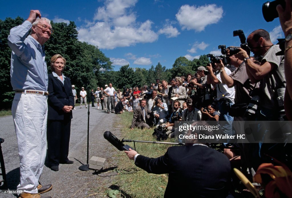 Hillary R. Clinton Former First Lady Hillary Rodham Clinton and New York Senator Daniel ...