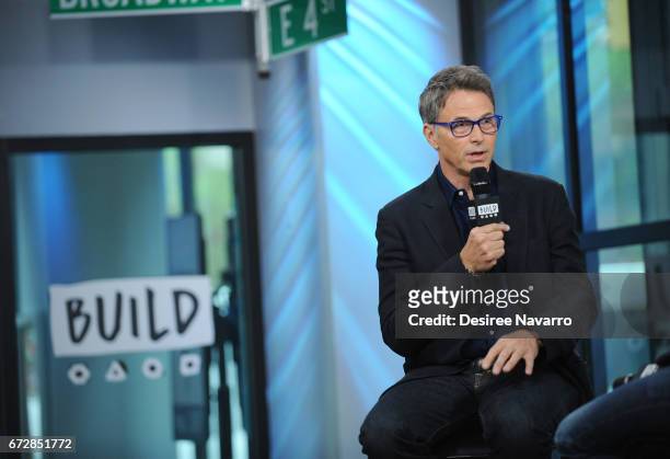 Creative Coalition President and actor Tim Daly attends Build Series to discuss The Creative Coalition at Build Studio on April 25, 2017 in New York...