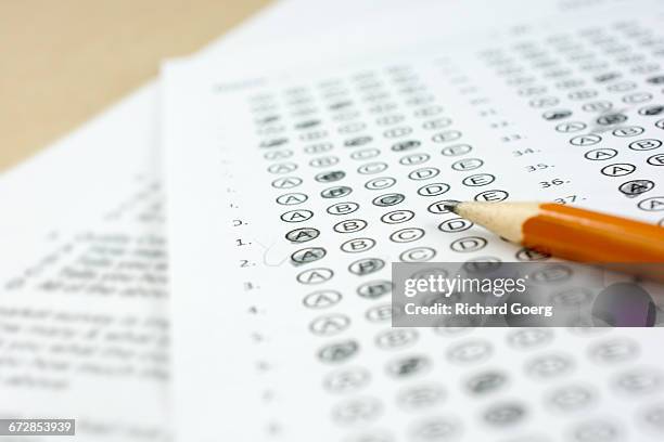 Paper For Test Paper Test Sheet Photos and Premium High Res Pictures - Getty Images