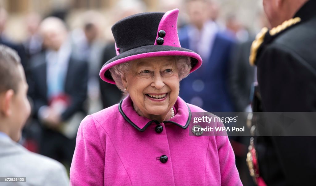 Queen Elizabeth II Celebrates The 40th Anniversary Of Motability